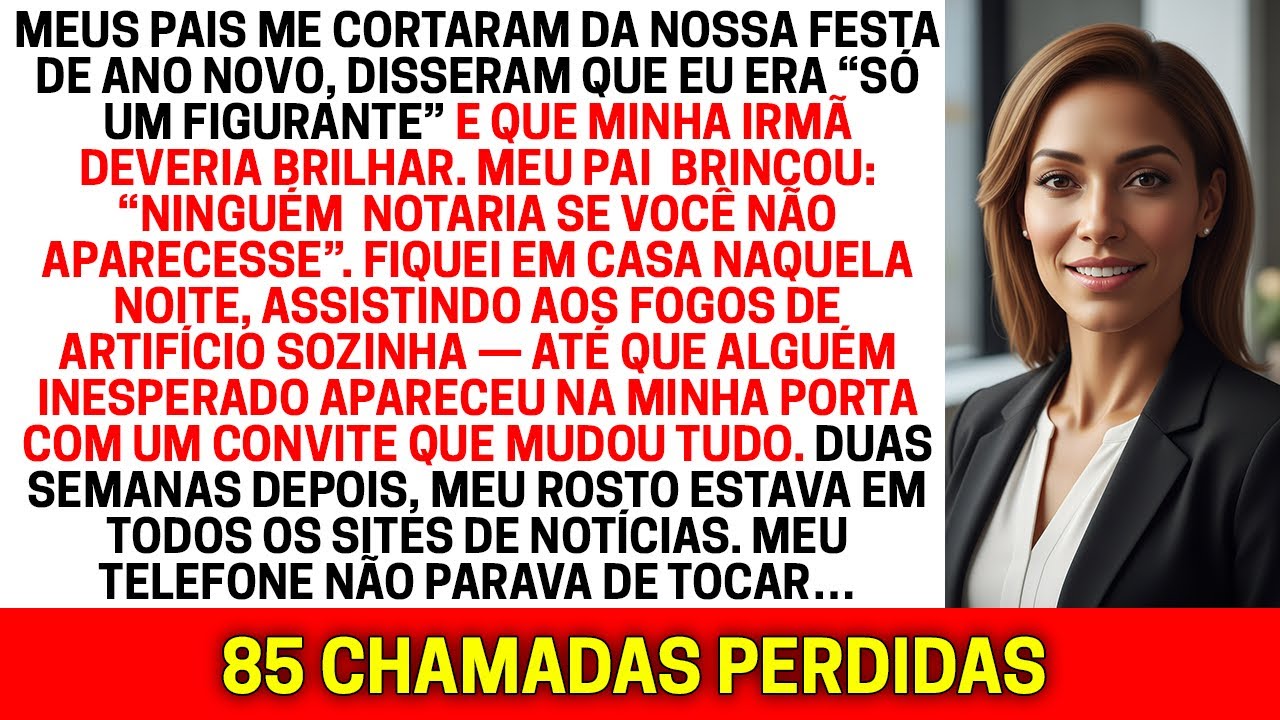 Fui excluído da festa de Ano Novo pela minha família — o que fiz depois chocou todos