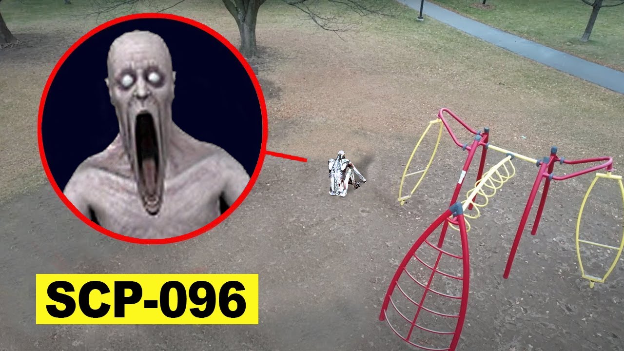 DROHNE überwacht SCP-096 alleine im FREIZEITPARK in REAL LIFE um 3 UHR mittags !!