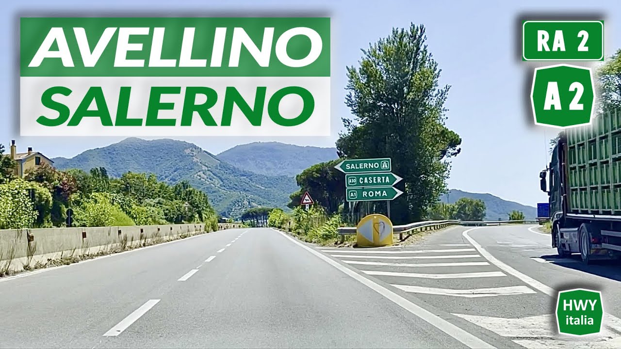 Raccordo Autostradale 2 - Autostrada A2 del Mediterraneo | AVELLINO - SALERNO