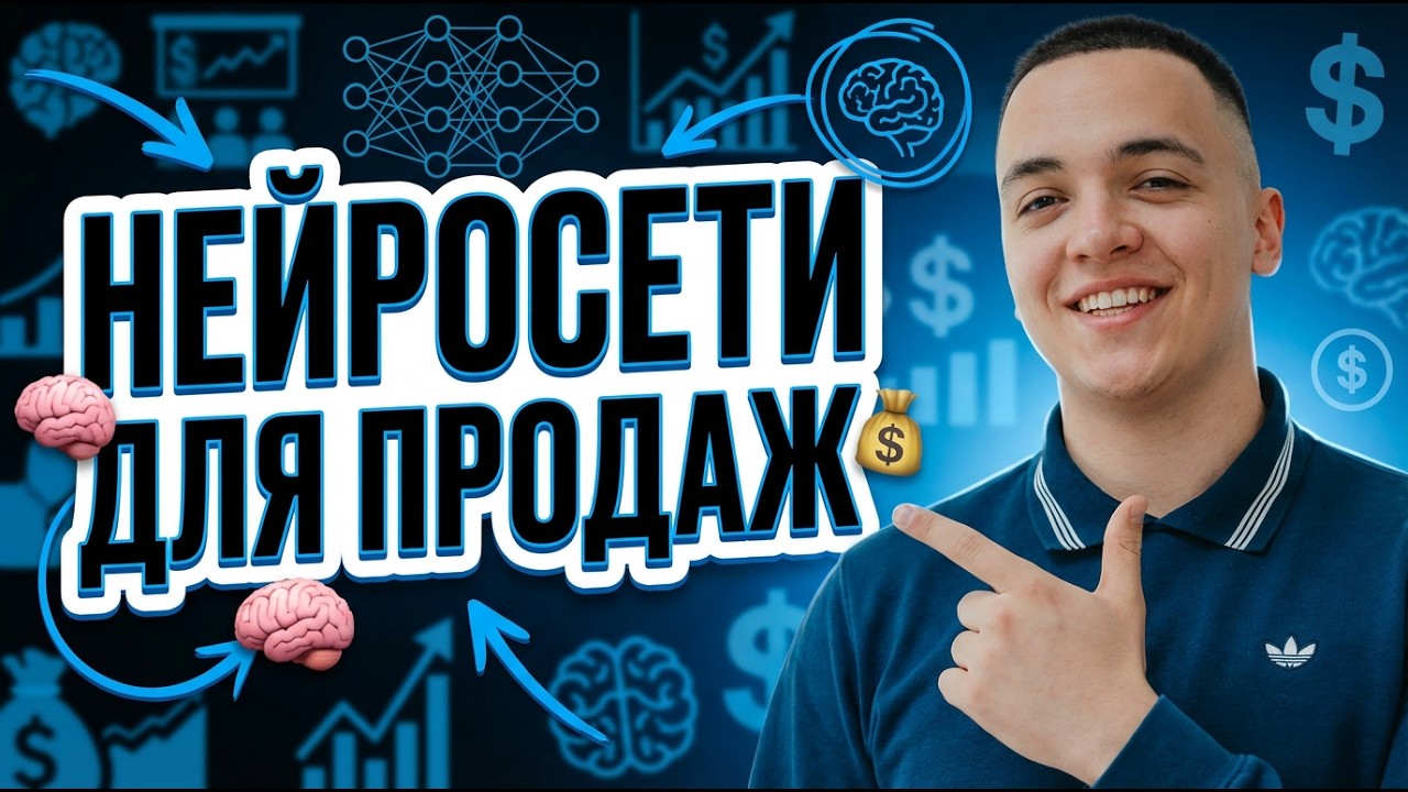 Как использовать НЕЙРОСЕТИ в ПРОДАЖАХ в 2026 году! (пошаговая инструкция)