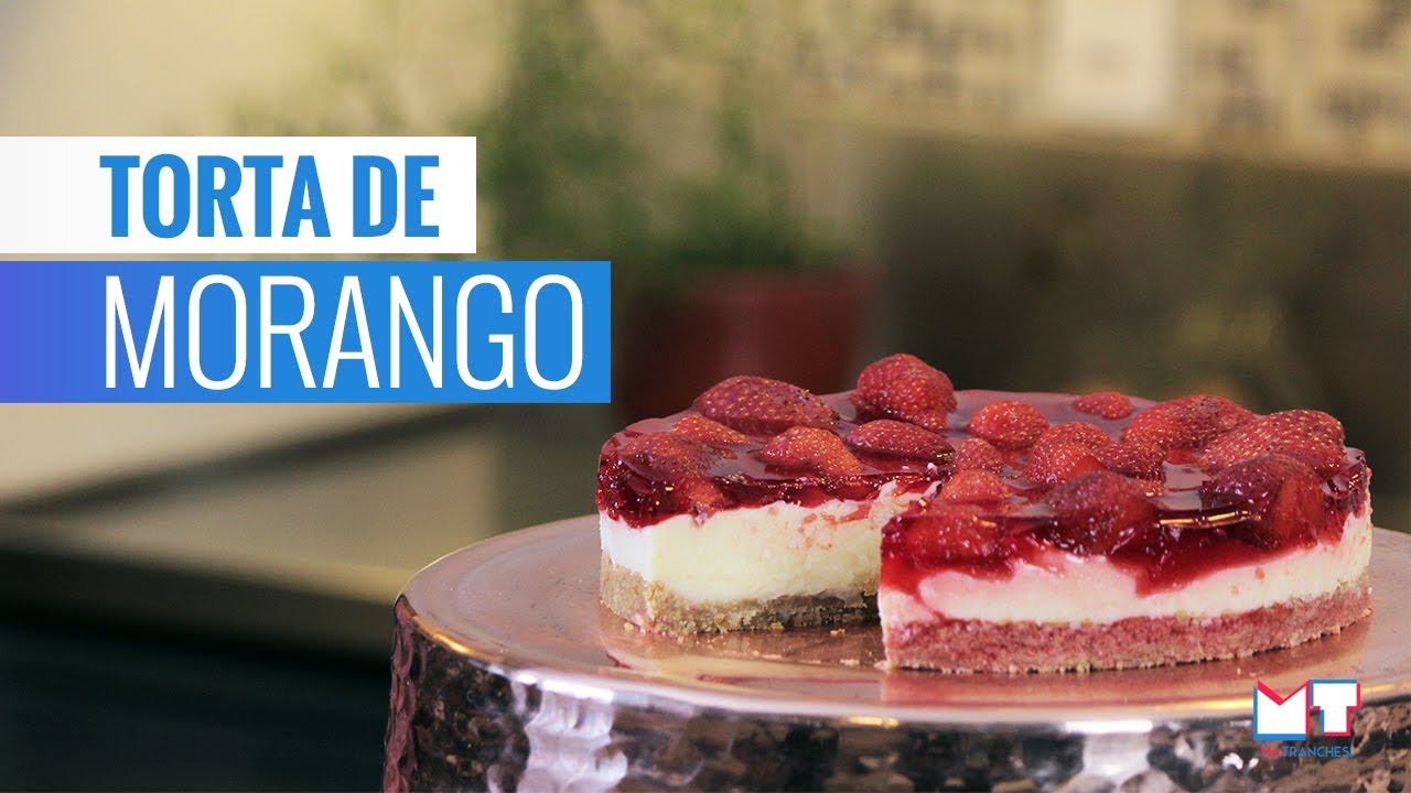 TORTA DE MORANGO