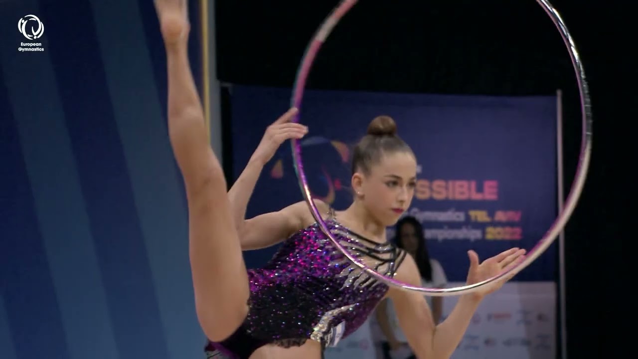 Daria ATAMANOV (ISR) - 2022 European silver medallist, hoop