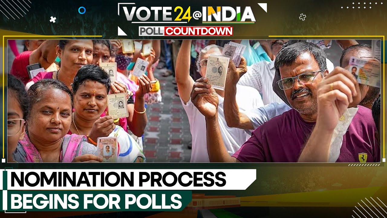 Lok Sabha election 2024: Nomination process begins for polls' third phase | WION