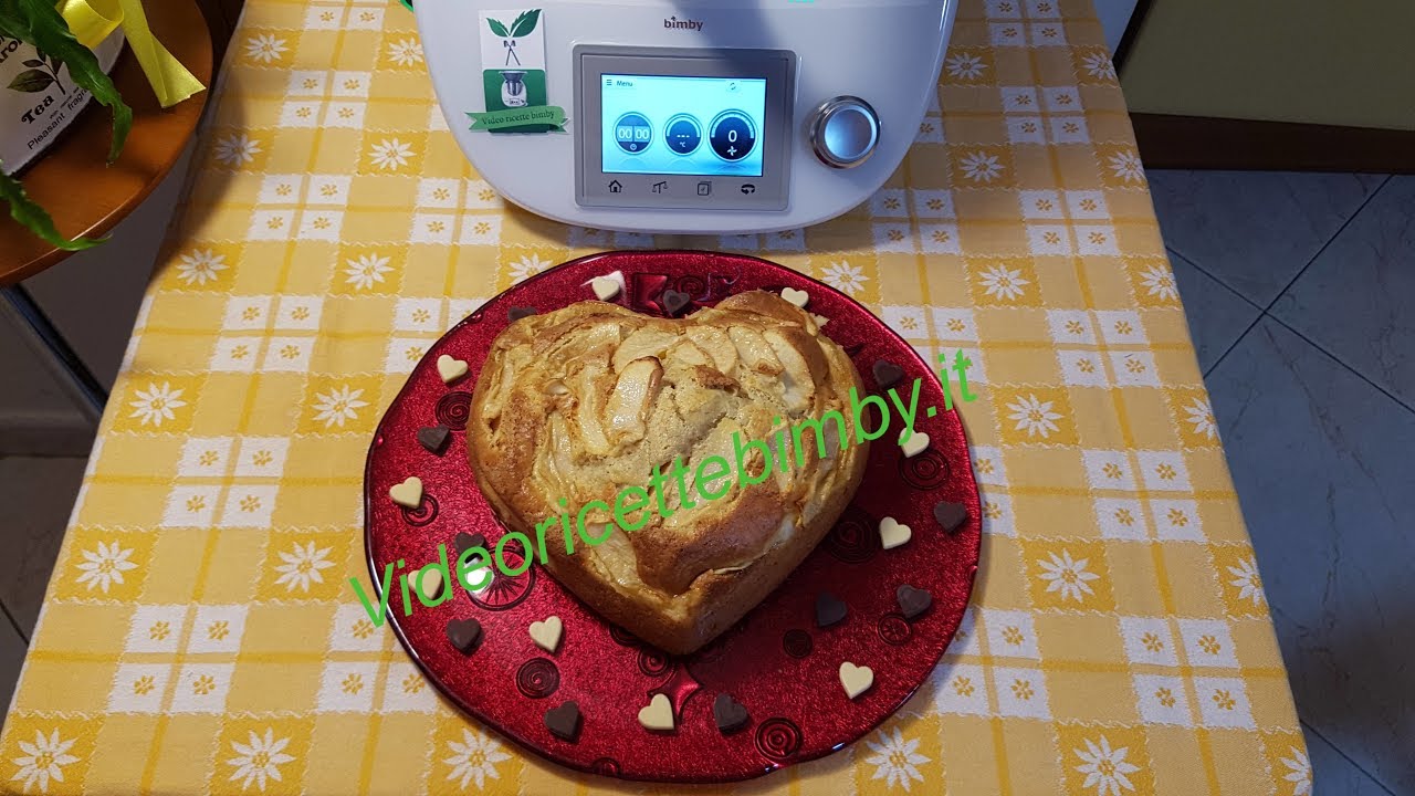 Torta al mascarpone e mele per bimby TM6 TM5 TM31
