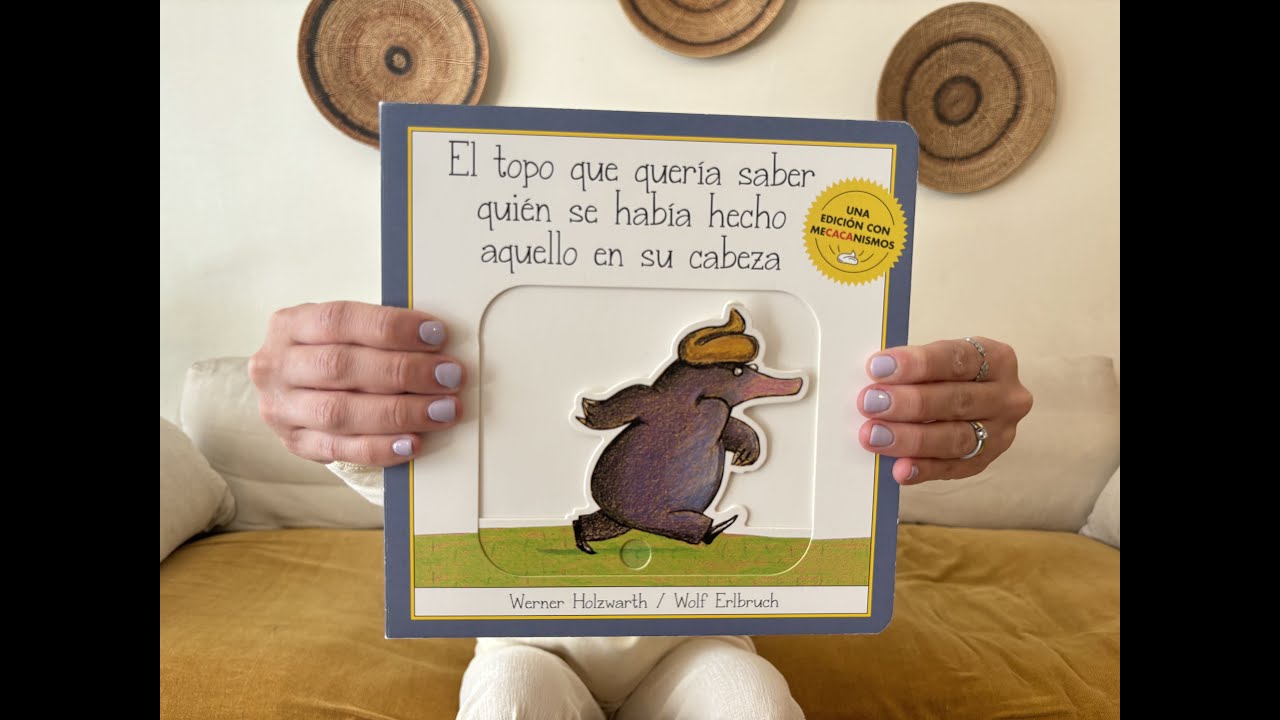 Cuentacuentos - El topo que quería saber quién se había hecho aquello en su cabeza -@anto.educadora‬