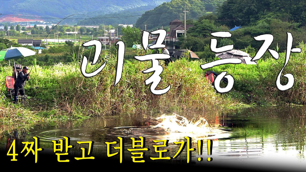 4짜 잡고 괴물까지!?붕어낚시 짬낚으로 4짜 잡을 확률..
