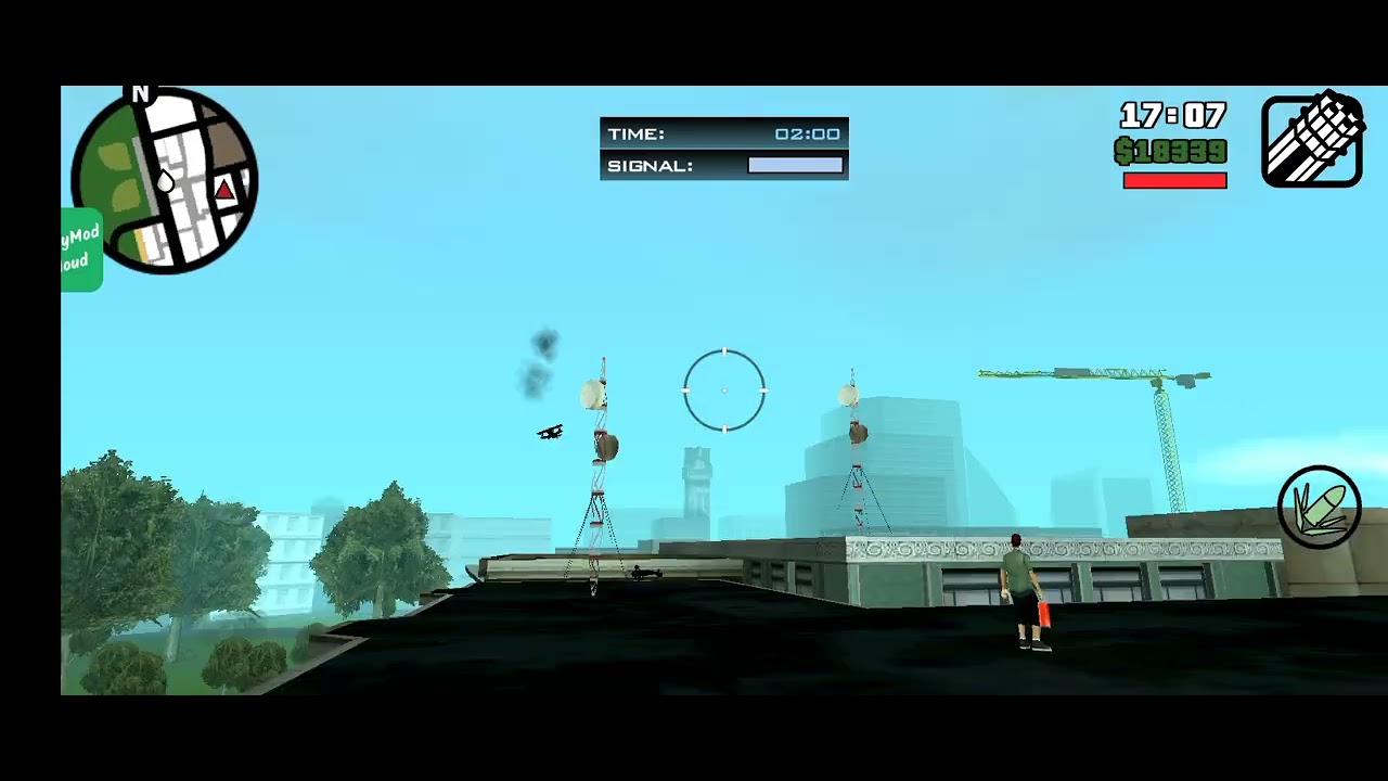 اكمال مهمة air raid في GTA:SA