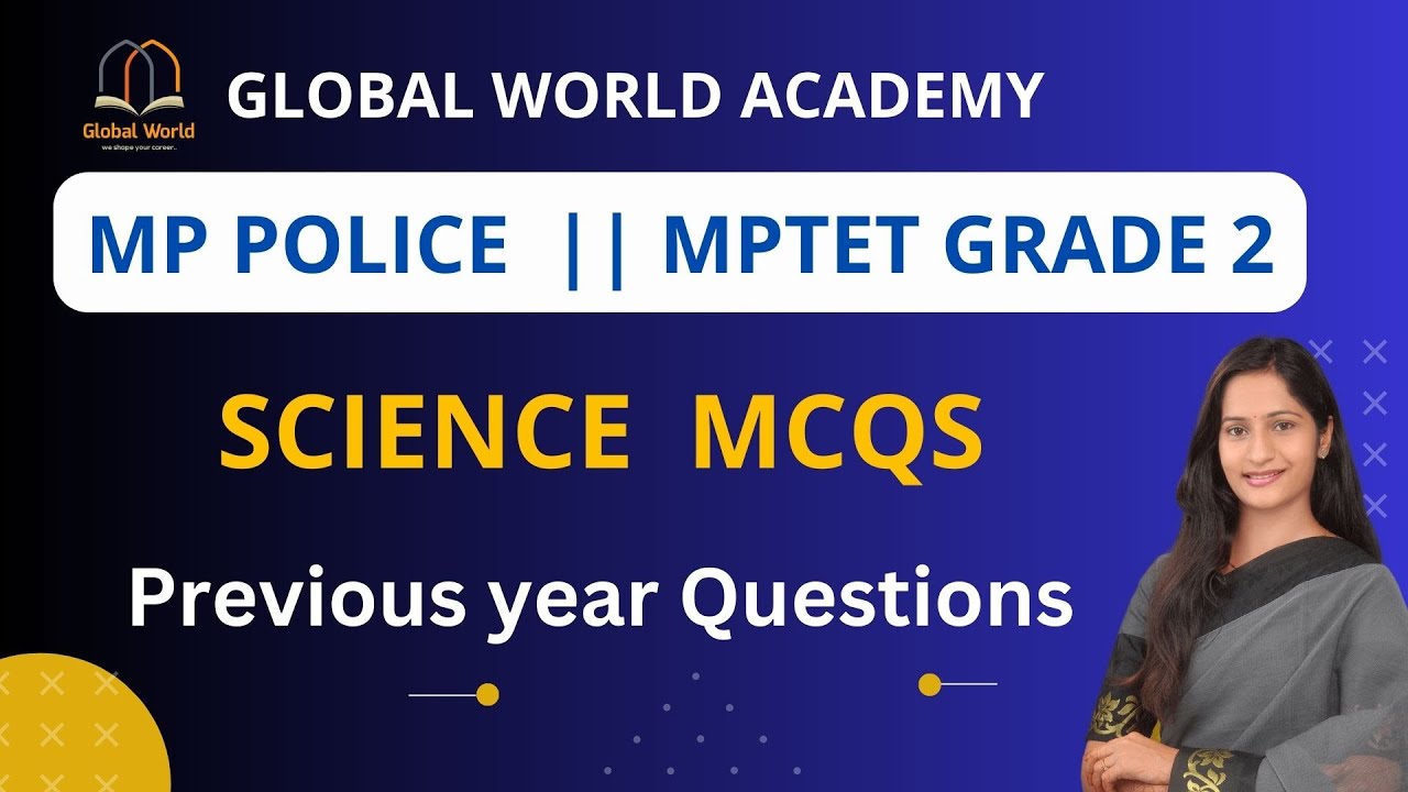 Science mcq  series  - LIVE session  #mptetgrade2 #mpconstable2023