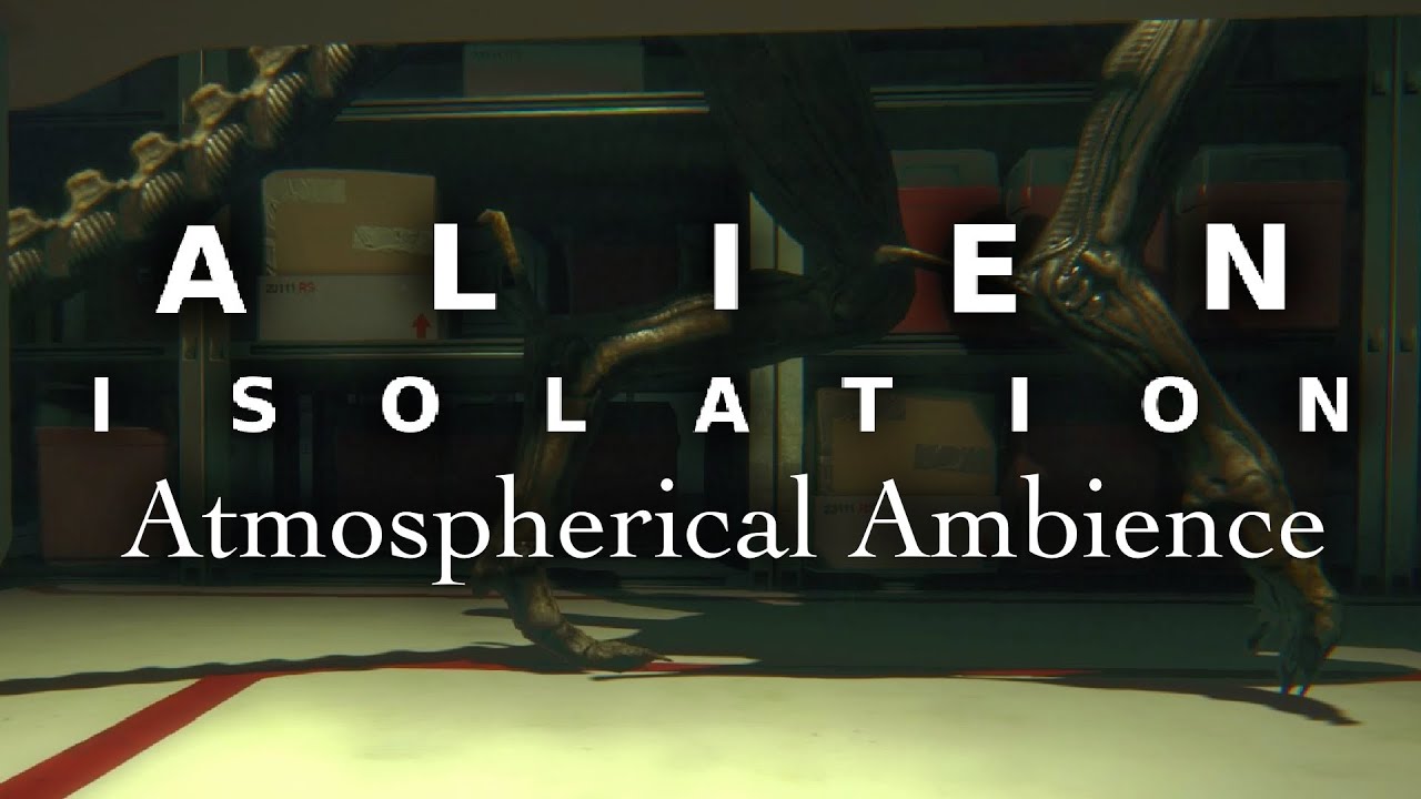 You're hiding from the xenomorph under a table✦ ambient,study,asmr ✦ ALIEN: ISOLATION
