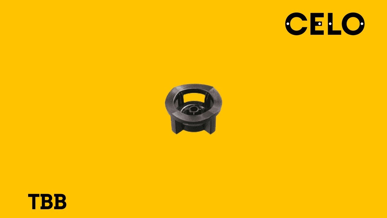 Plastic base cable tie TBB for gas nailer CELO Fixings