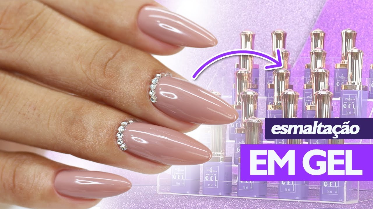 ESMALTAÇÃO EM GEL QUE DURA 30 DIAS