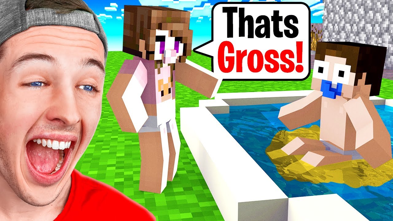 Реакция на типы братьев и сестёр в MINECRAFT! (фильм)