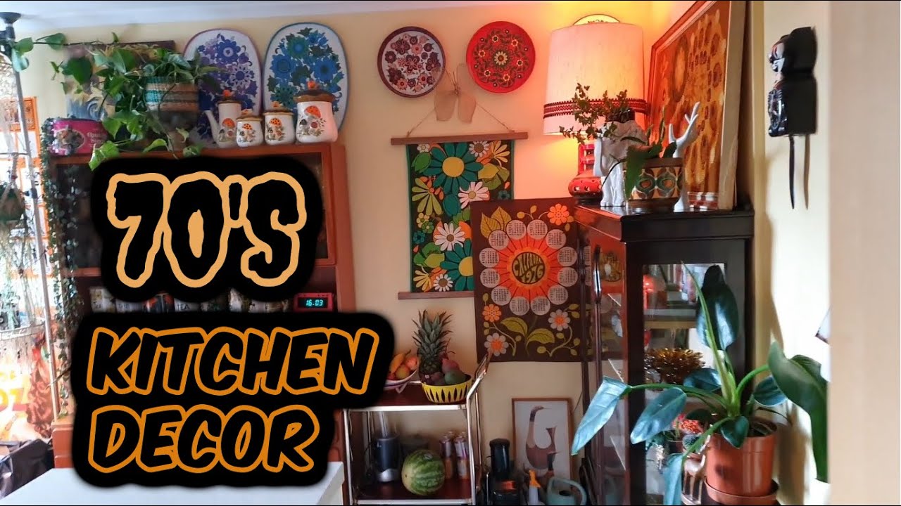70S KITCHEN DECOR - THE PROCESS OF RETRO BEAUTIFYING