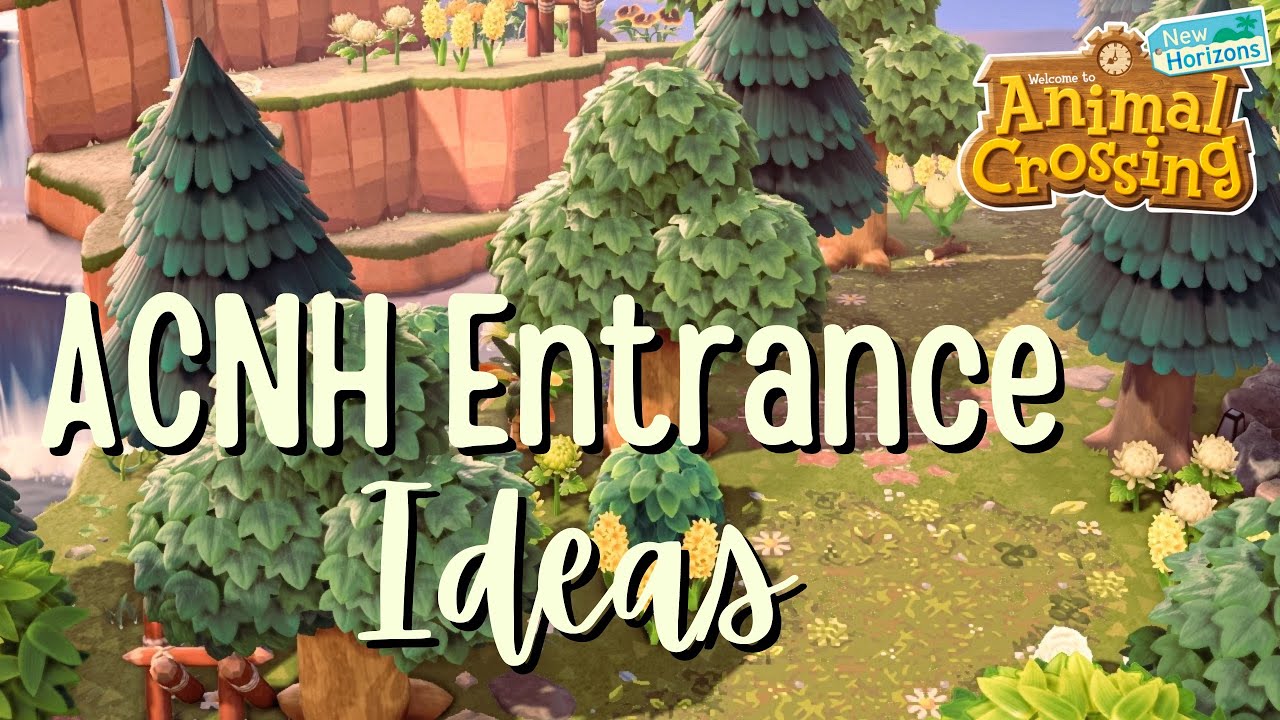 15 Entrance Ideas for Your Island // Animal Crossing: New Horizons