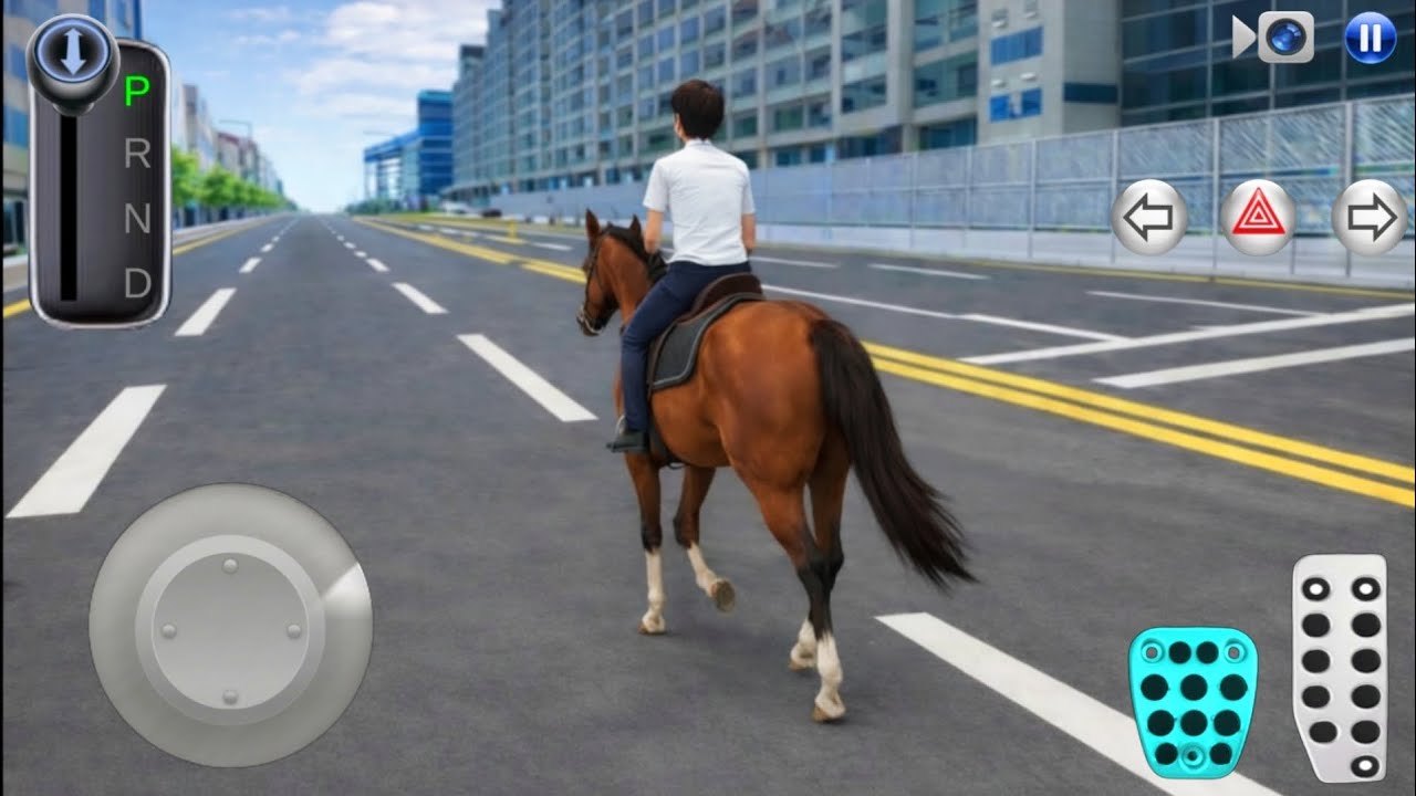 I Tried Horse Riding In 3D Driving Class 😱🐎 | 3D Driving Class Horse Ride Gameplay video | Car Games