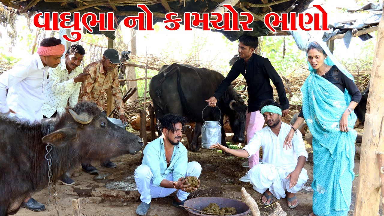 વાઘુભા નો ભાણો કામચોર || Vagubha na video || KADVABHA