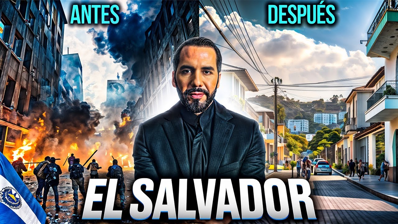 El Salvador ANTES y DESPU&Eacute;S de BUKELE | As&iacute; es la vida en el SALVADOR 2024