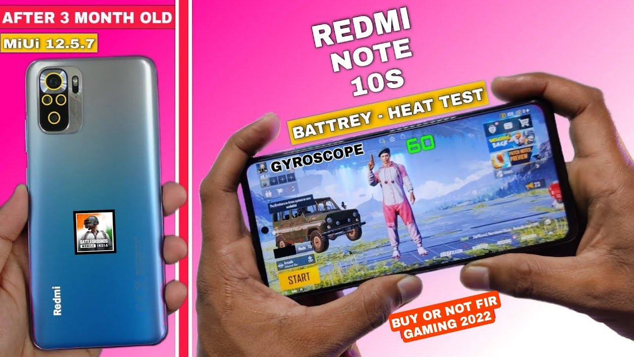 Redmi Note 10s Pubg (Bgmi) Test, Heating And Battrey Test😍|| Pubg Gameplay || Pubg Graphics || 2023