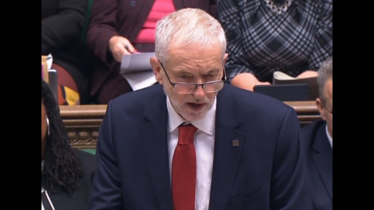 Jeremy Corbyn calls May's Brexit deal '26 pages of waffle'