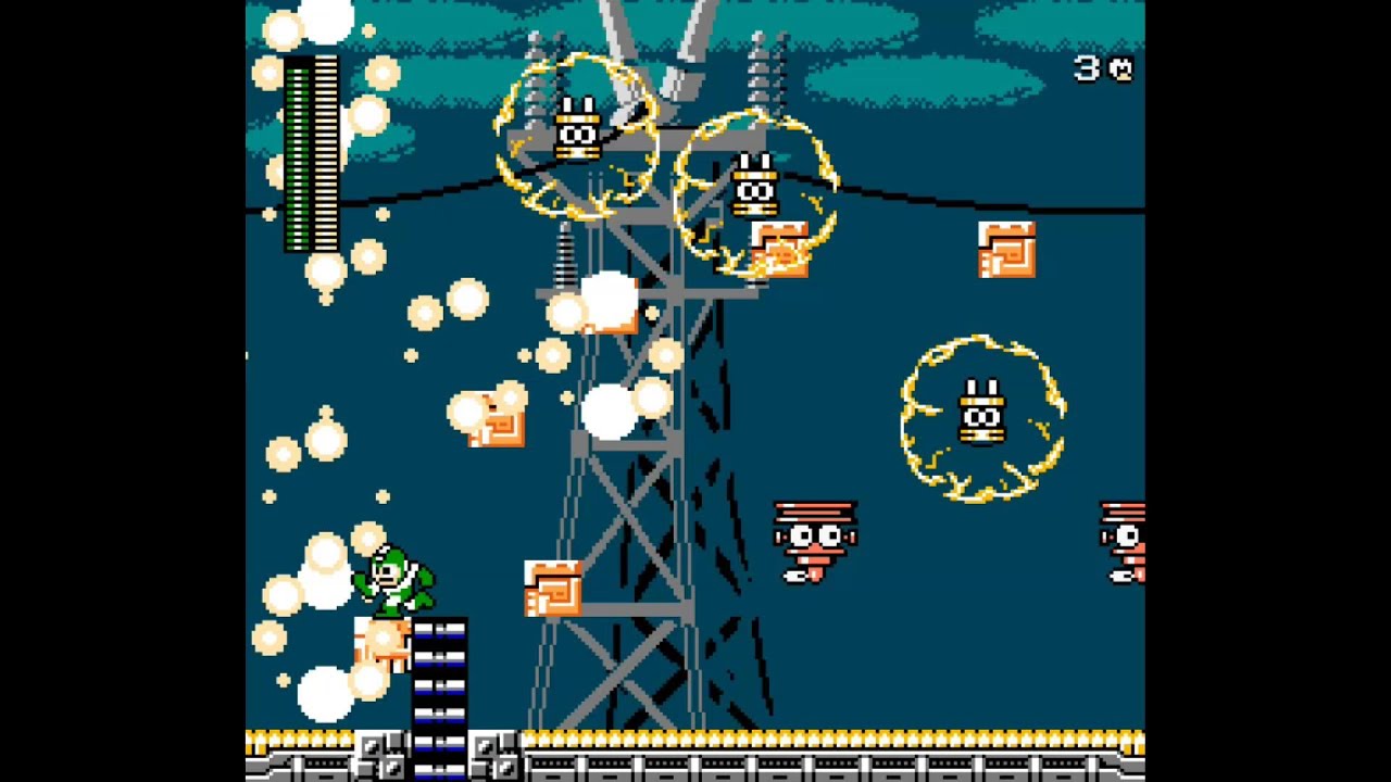 ロックマンメーカー　（megaman　maker）ヒューズマン　ステージ