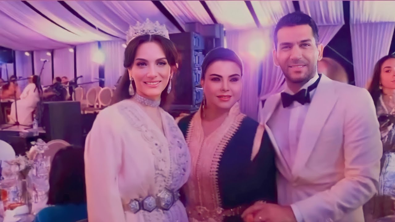 لطيفة رأفت من حفل عقيقة ميراي يلديريم، ابنة الغاليين على قلبي إيمان الباني و مراد يلديريم 🤍