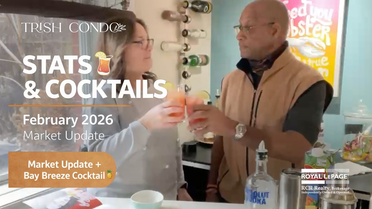 Caledon Stats & Cocktails Video for February 2026 🍹📊 #caledonrealtor #caledonrealestate