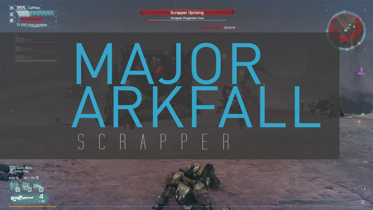 Major Scrapper Arkfall - Arkfalls.com