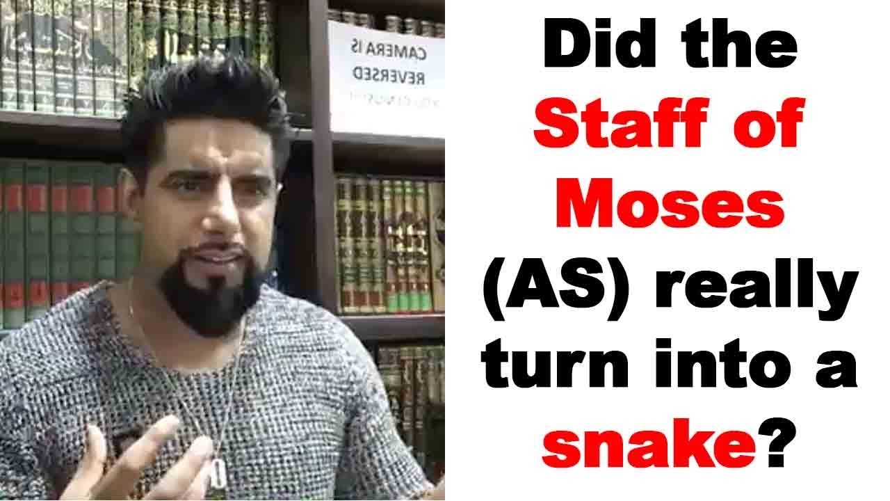 Did the Staff of Moses (AS) really turn into a snake? - Mufti Abu Layth al-Maliki