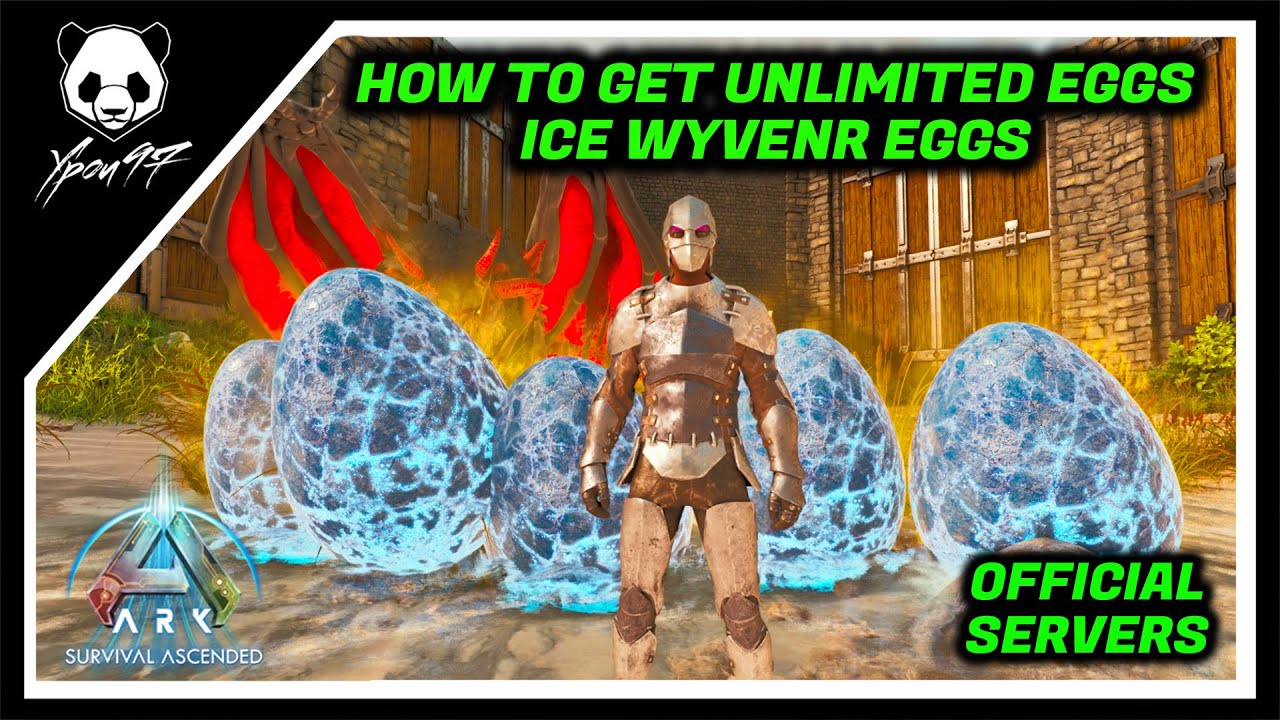 How To Get Unlimited Ice Wyvern Eggs In Ragnarock | ARK: Survival Ascended