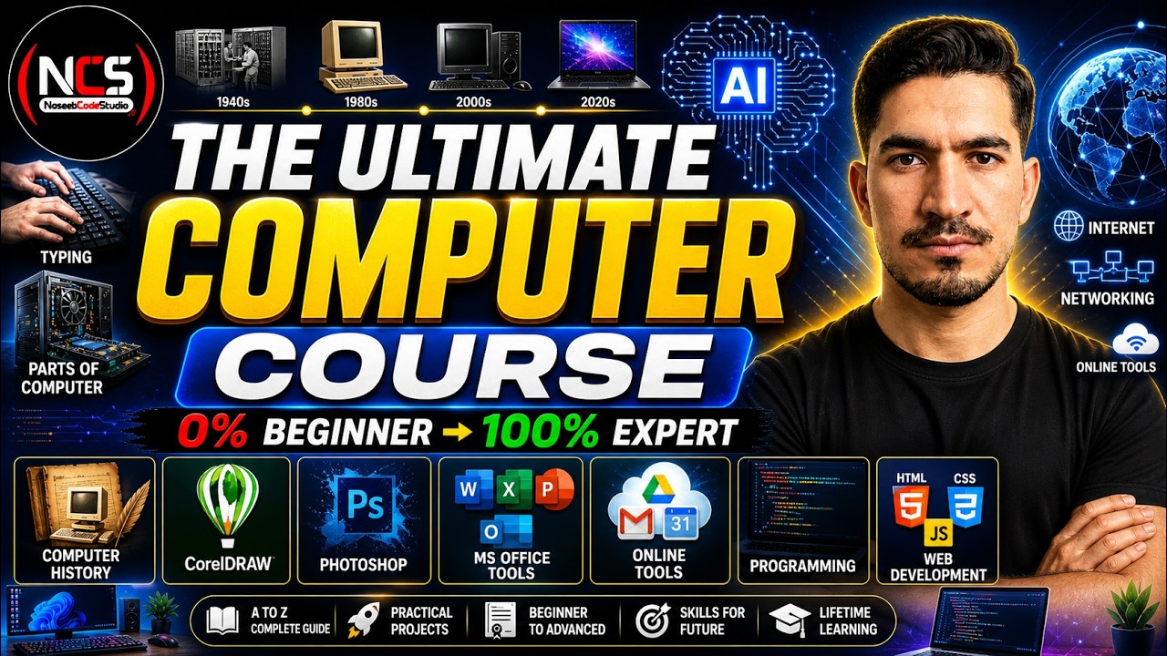 Introduction to the First Step in IT and CS Course in URDU / HINDI