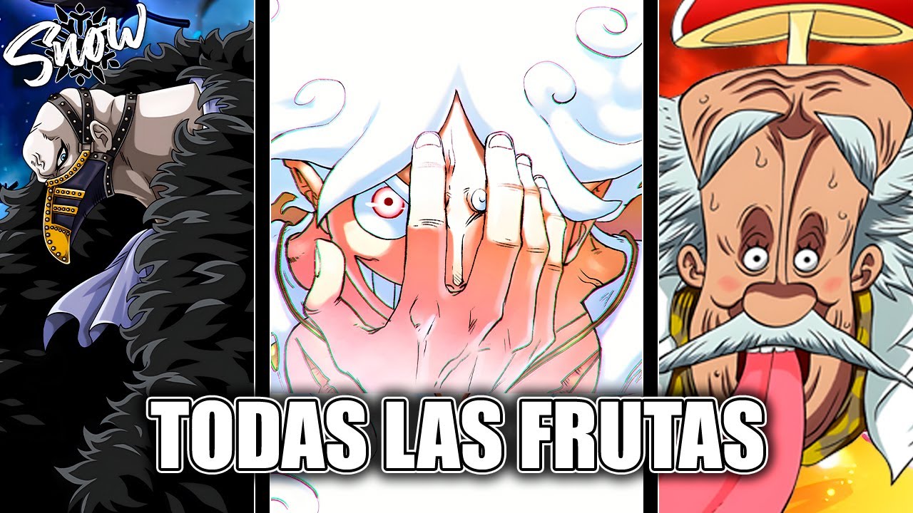 Todas Las Frutas Del Diablo en One Piece | Explicación Completa