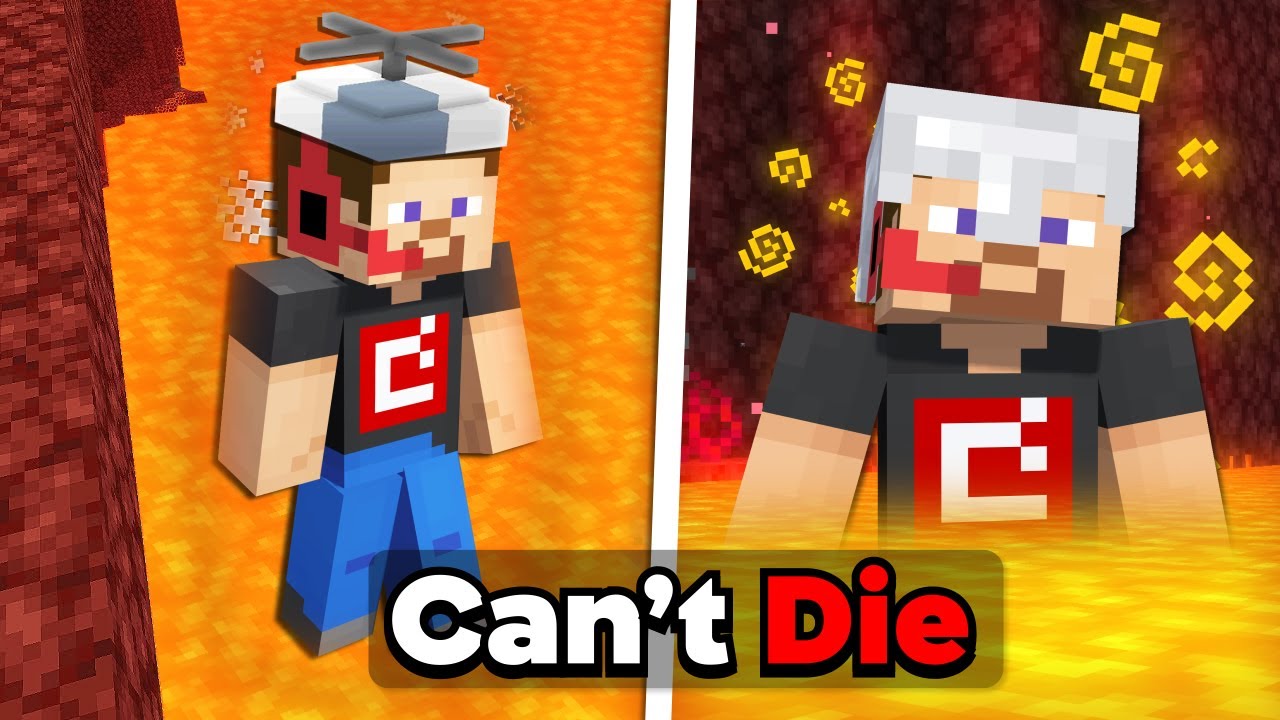 Minecraft but Dying is Impossible!