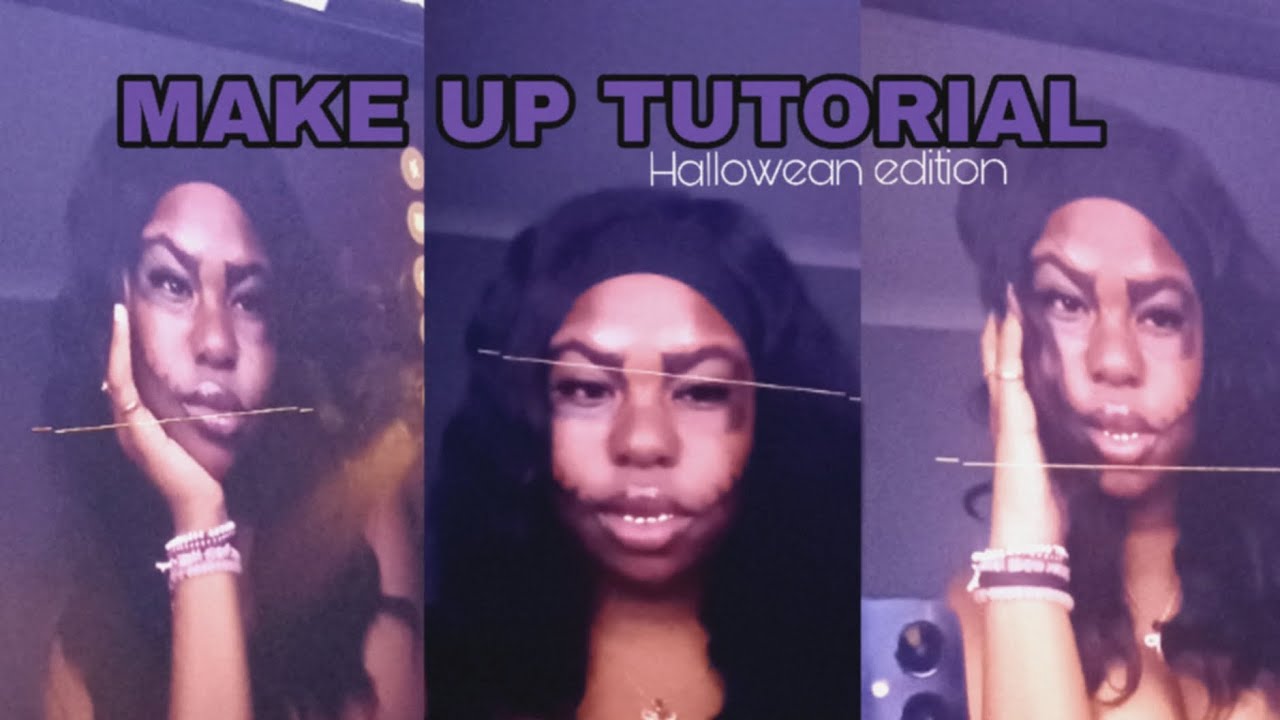 SKELETON MAKEUP TUTORIAL💀🎃||YOUTUBER||MAKEUP||SOUTH AFRICAN YOUTUBER