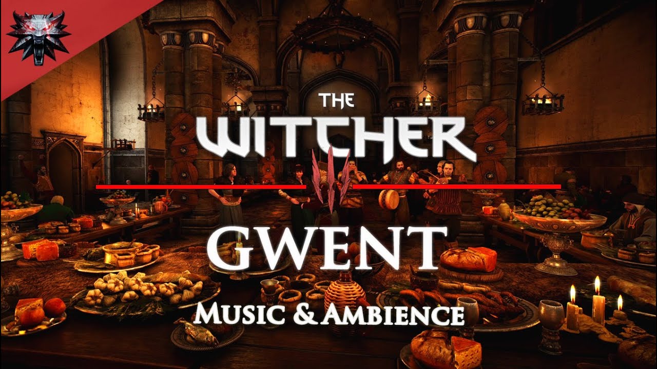 The Witcher 3 Tavern & Inn Music and Ambience - How about a round of Gwent? #relax #study #dnd