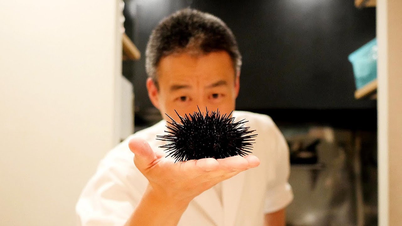 성게의 변신을 보시죠 Sea Urchin Tempura