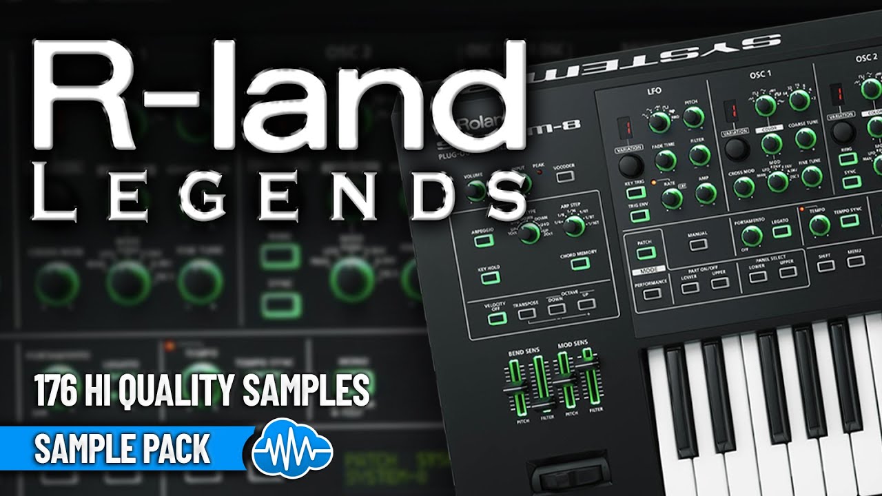 Звуки Roland ♫ 176 высококачественных сэмплов ► Легенды Roland