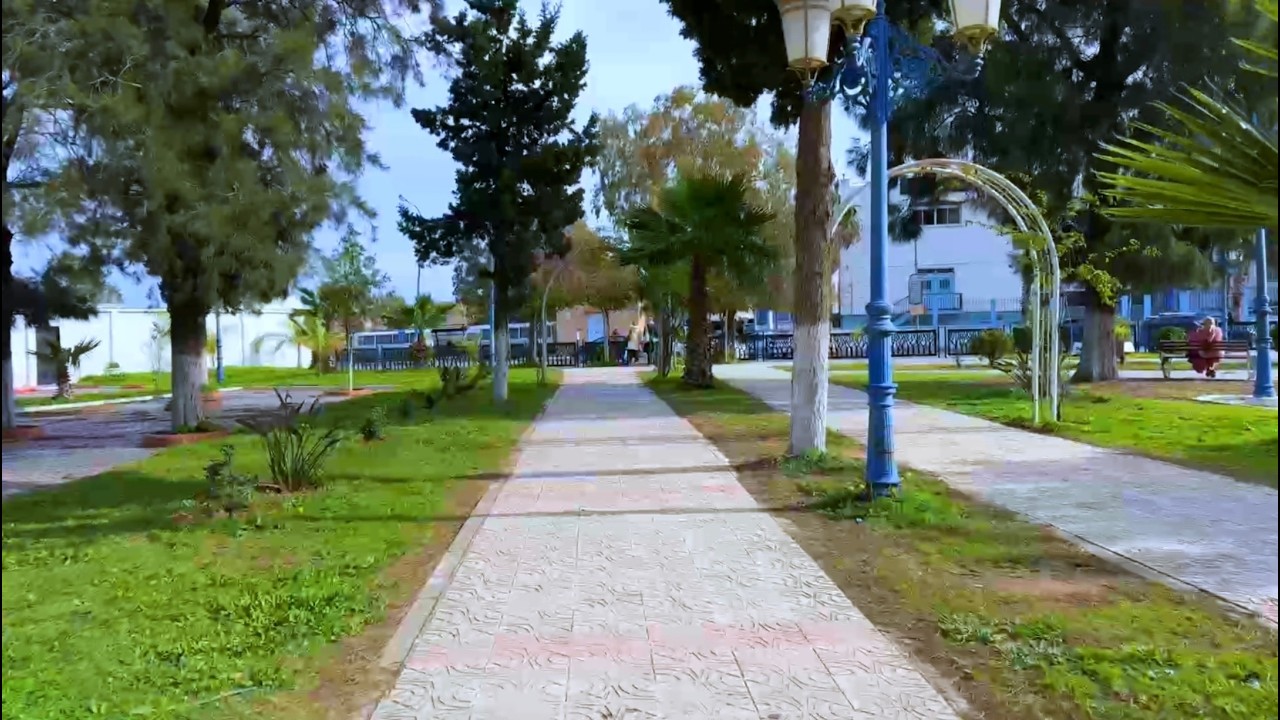 ساحة الحرية في وسط مدينة بومرداس