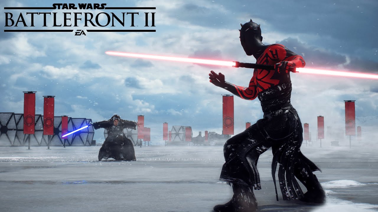 LEGENDARY DARTH MAUL - Duels 1v1 Intense Gameplay (Compilation #12) | Star Wars Battlefront 2