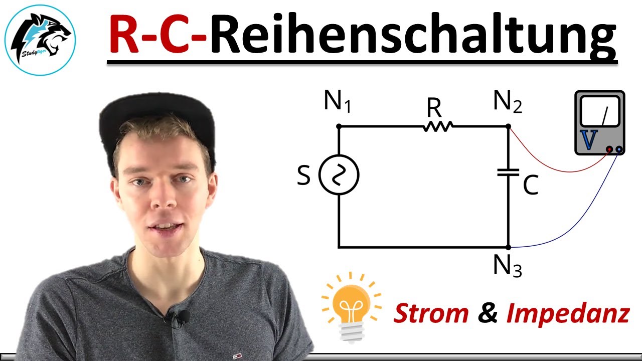 R-C-Reihenschaltung berechnen (+Zeigerdiagramm) | Elektrotechnik