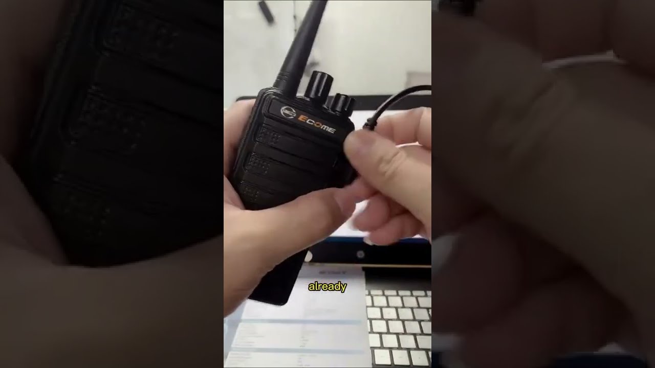 Teach you how to program the walkie talkie