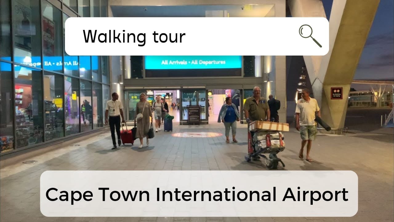 Walking Tour: Cape Town International Airport