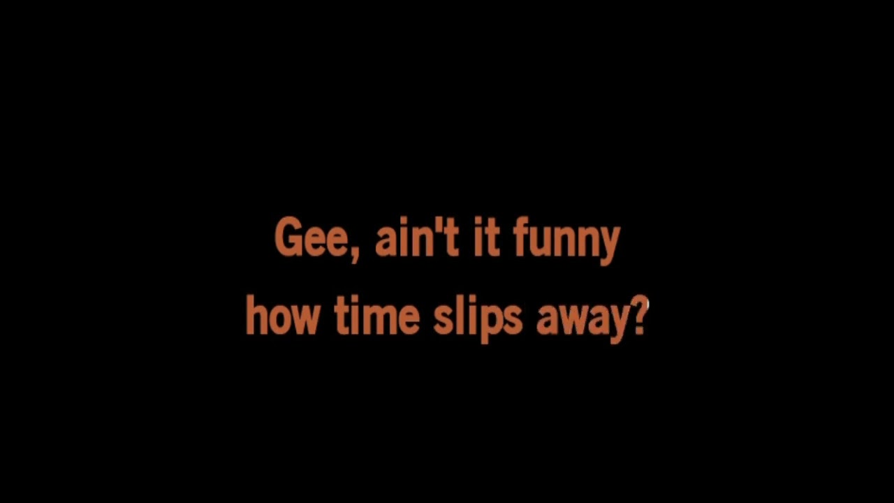 Funny how time slips away - Willie Nelson - Karaoke