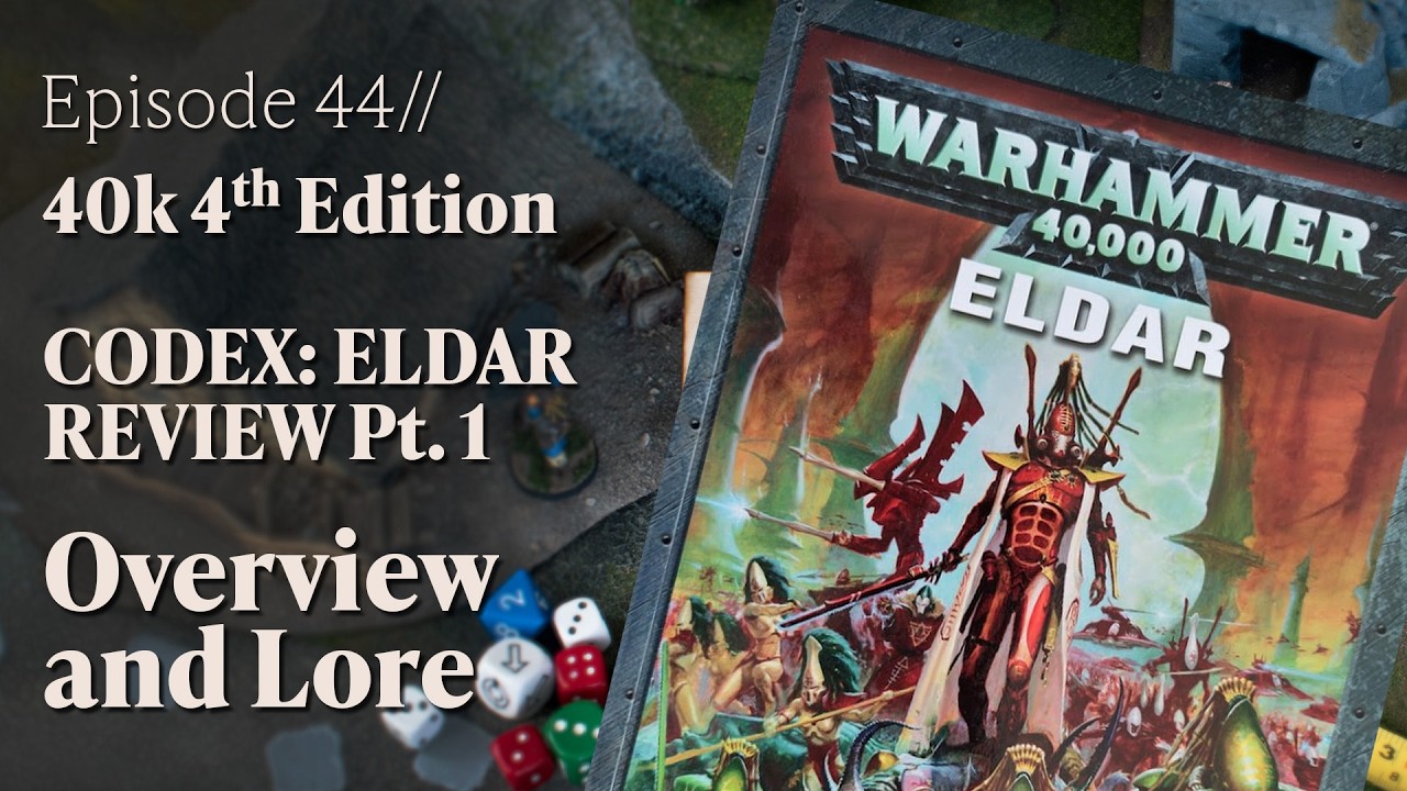 RF44 // Codex: Eldar Review Part 1 // Warhammer 40K 4th Edition