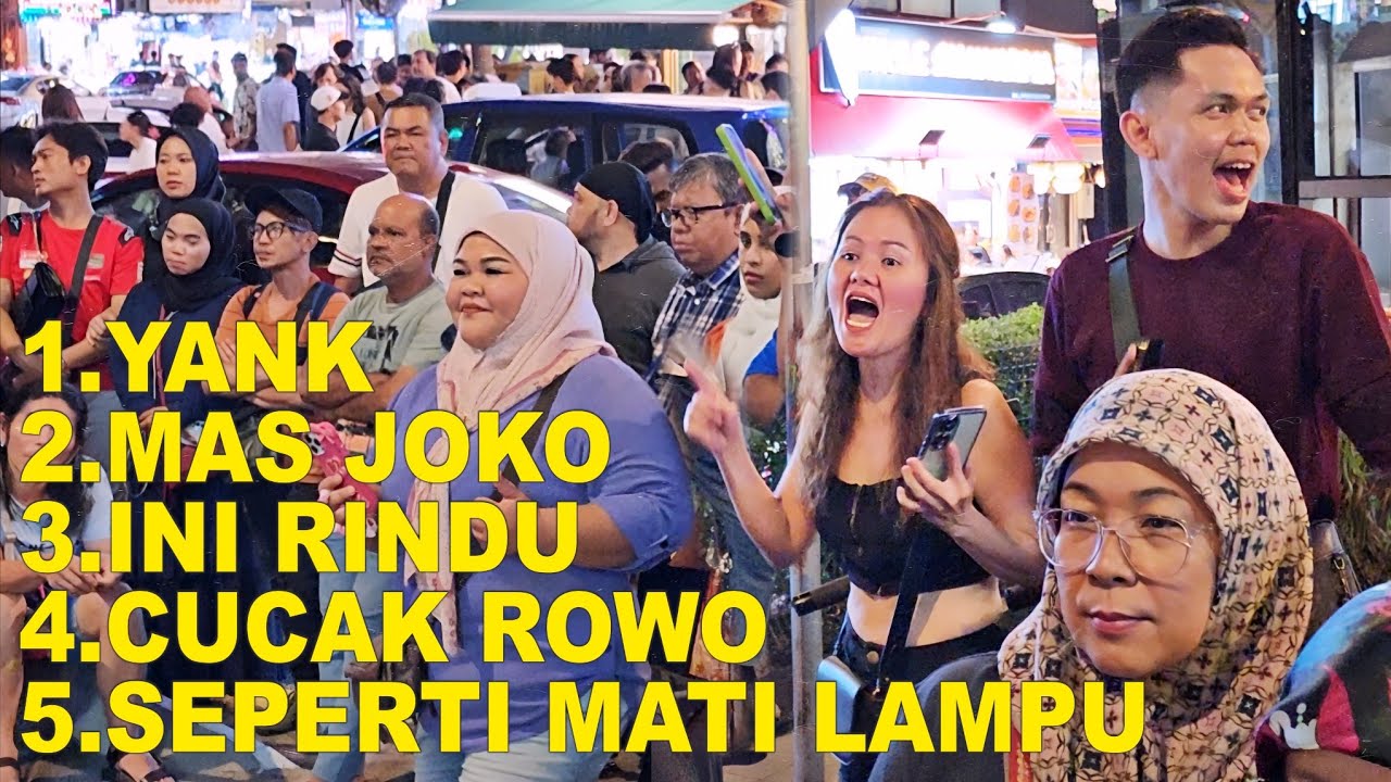 Ramai peminat Lagu Dangdut | Tak Peduli Orang Local atau tourist Semua ikut Menyanyi Dan Berjoget