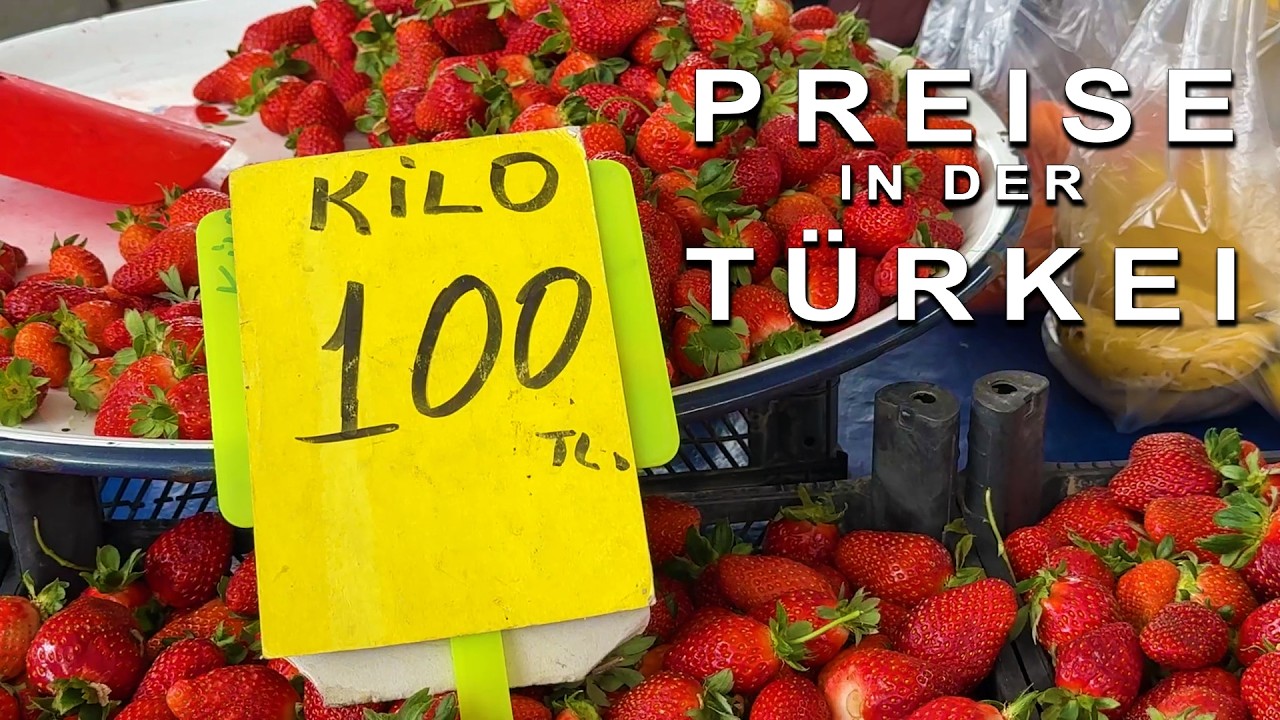 Die aktuellen Preise in der SIDE Manavgat T&uuml;rkei M&auml;rz 2026. Der MONTAGS Basar in Manavgat #side