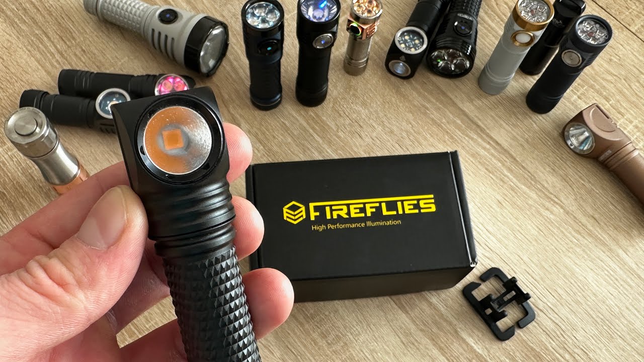 FireflyLite L50 Sol: Обзор и Посветушки. Диод FFL5009R 2700K (High CRI & Beamshots)
