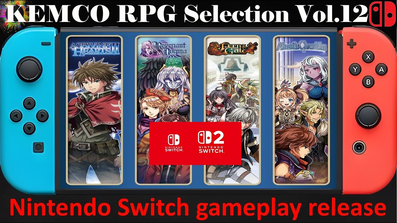 KEMCO RPG Selection Vol.12 - Nintendo Switch / Switch 2 Compatible gameplay release