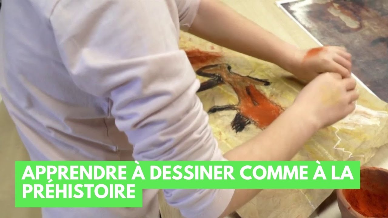 Apprendre à dessiner comme à la préhistoire - La Maison des maternelles #LMDM