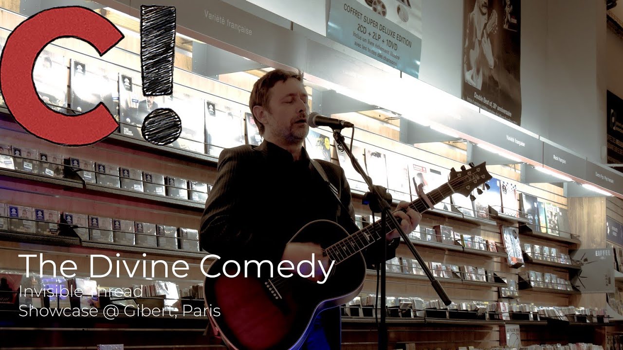 The Divine Comedy - Invisible Thread (Showcase @ Gibert, Paris)