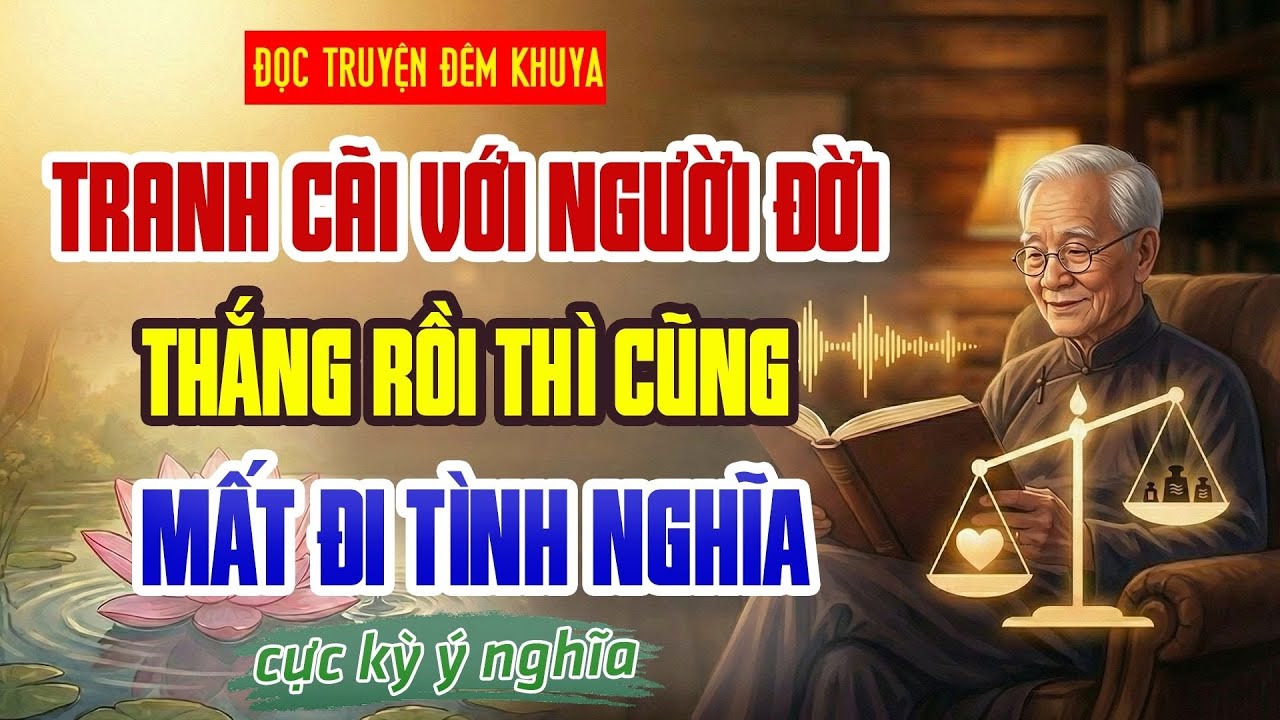 Ngẫm Chuyện Đời | Thắng được một lý lẽ, nhưng lại thua một ân tình | Đọc truyện đêm khuya